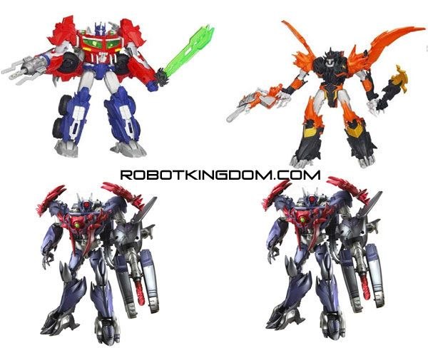 Transformers Prime Beast Hunters Case Mixes For Wave 2 And 3 Voyager, Deluxe, Legion Figures Image  (1 of 9)